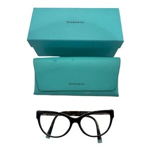 Tiffany & Co. Black and Tortoise Glasses